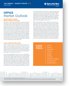 2015 Office Market Outlook